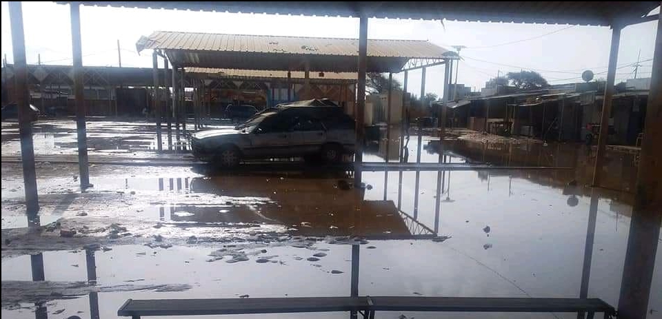 Fatick : La gare routière inondée