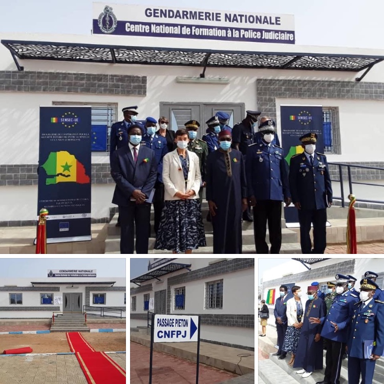 Cérémonie d’inauguration  du Centre National de Formation de la Police Judiciaire (CNFPJ