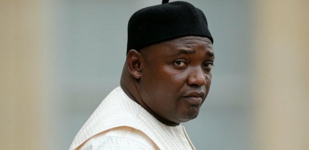 Adama Barrow, très confiant.