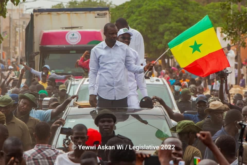 L’inter-coalition Yewwi Askan Wi-Wallu Sénégal arrive en tête dans les départements de Sédhiou et de Goudomp