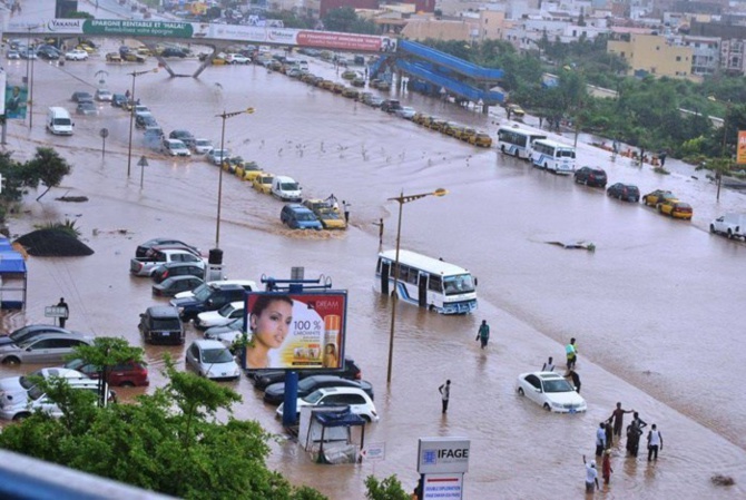 Fortes pluies à Dakar, un enfant meurt électrocuté