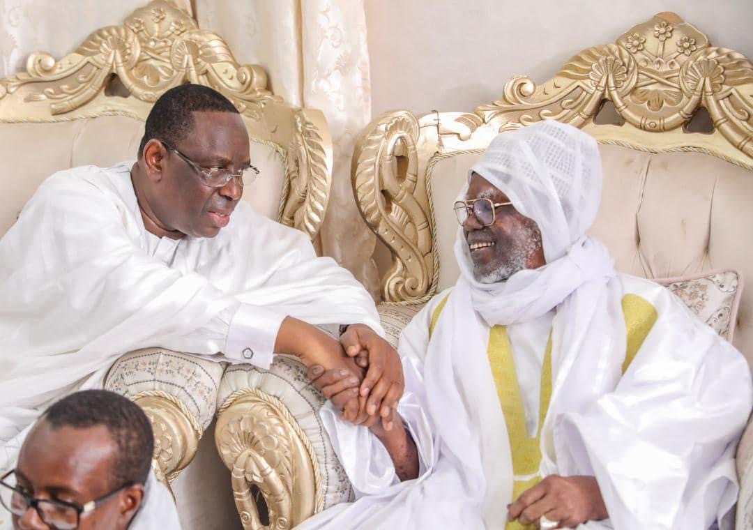 Touba : Macky Sall renouvelle son allégeance au khalife général des mourides