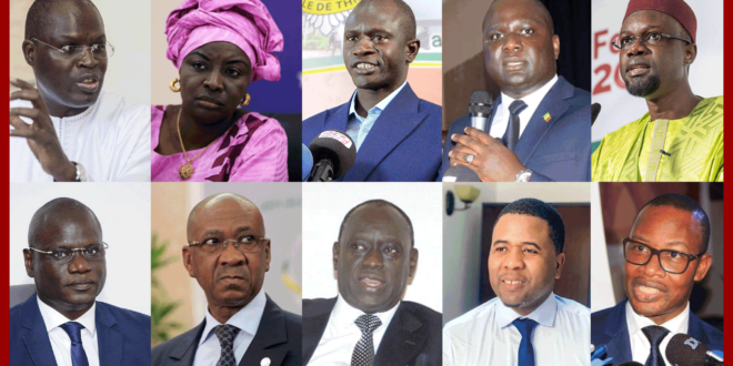 Présidentielle 2024, voici les candidats qui ont déposé leur caution